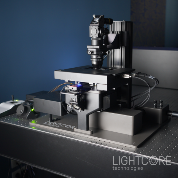 Multiphoton microscope BonXplorer microscope for multiphoton, Raman, and histology imaging
