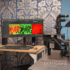 Multiphoton microscope BonXplorer microscope for multiphoton, Raman, and histology imaging