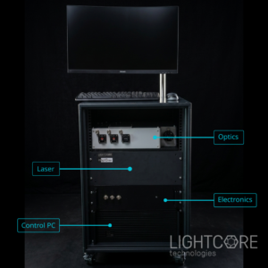 LCT integrated cart InSplorer nonlinear micro-endoscope fully integrated system
