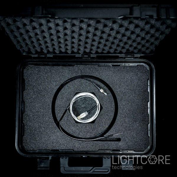 InSplorer multiphoton flexible micro-endoscope. Protection housing case.